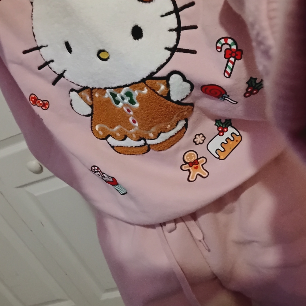 Aeropostale Pink Hello Kitty Gingerbread Pantsuit